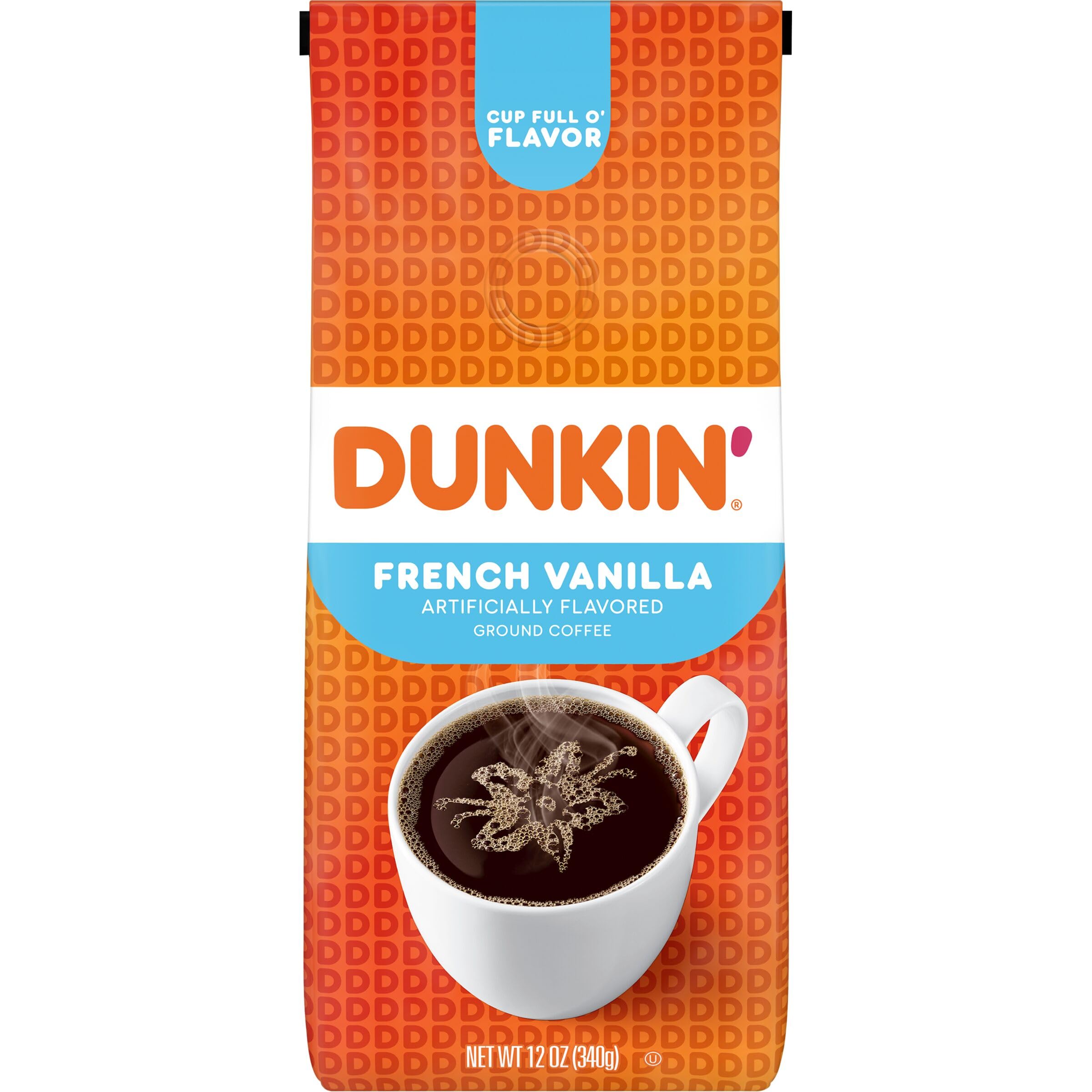 12-Oz Dunkin' Flavored Ground Coffee (French Vanilla or Hazelnut) $5.24 w/S&S+ Free Shipping w/ Prime or on $35+