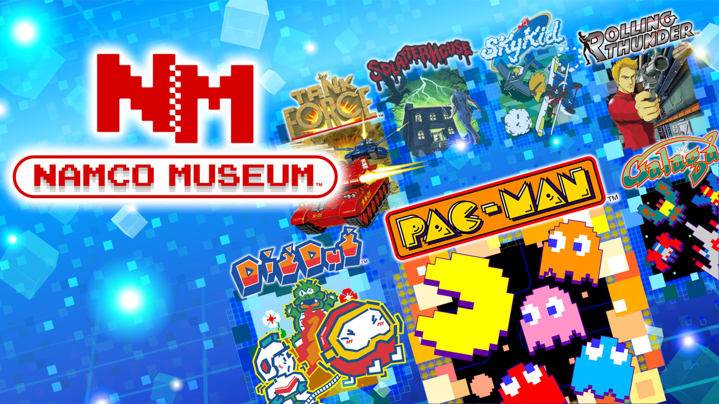 Bandai Game Collections: Namco Museum $4.79, Namco Museum Archives $5, Pac-Man Museum+ $10, & More (Nintendo Switch Digital Download)