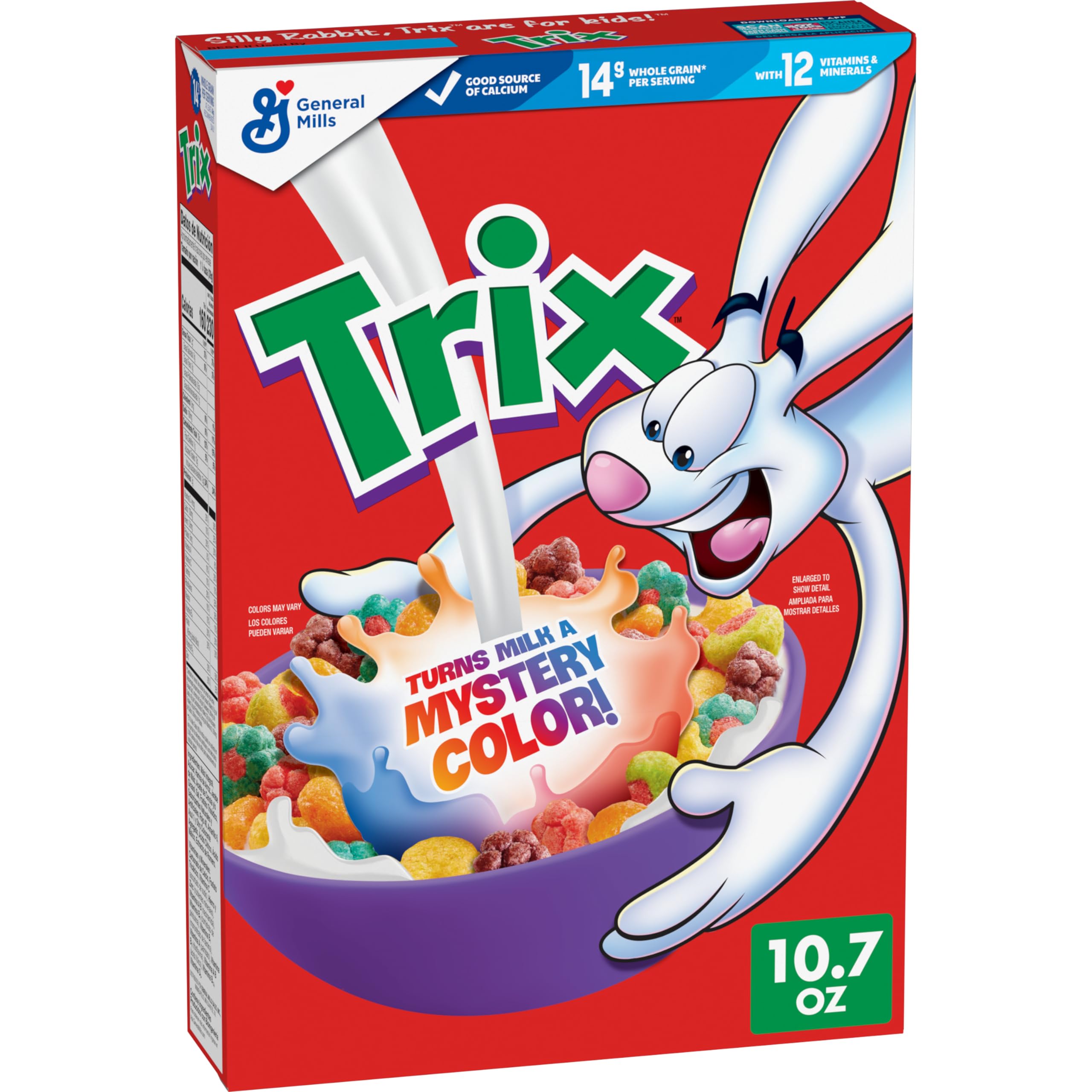 10.7-Oz Trix Fruity Breakfast Cereal $1.84 w/S&S + Free Shipping w/ Prime or on $35+