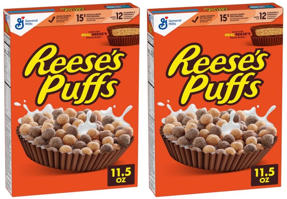 11.5-Oz Reese's Puffs Chocolatey Peanut Butter Cereal 2 For $4.60 ($2.30 Each) w/ S&S + Free Shipping w/ Prime or $35+