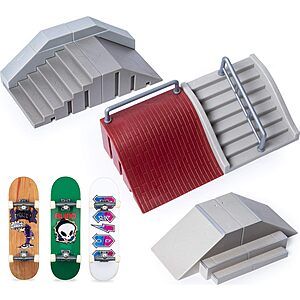 Tech Deck, 25th Anniversary 8-Pack Fingerboards with Exclusive Figure,  Collectible and Customizable Mini Skateboards, Kids Toys for Ages 6 and up