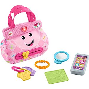 6-Piece Fisher-Price Laugh and Learn My Smart Purse Musical Baby Toy Set (Pink)  $  9 + Free Shipping w/ Prime or on $  35+