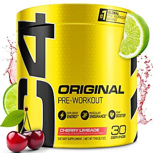 6.1-Oz C4 Original Pre Workout Powder (30 Servings, Cherry Limeade) $12.08