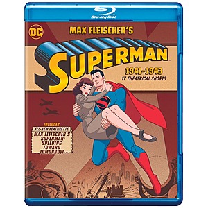 Max Fleischer's Superman Animated Theatrical Shorts (Blu-ray) $12.74 + Free Shipping