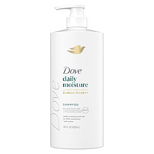 28-Oz Dove Damage Therapy Daily Moisture Shampoo $6.63 w/S&S + Free Shipping w/ Prime or on $35+
