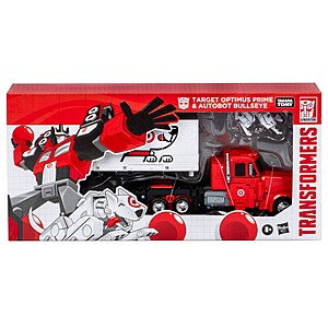 2-Pack Transformers Target Optimus Prime and Autobot Bullseye Action Figure Set $35.99 + Free Shipping