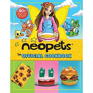 Neopets: The Official Cookbook: 40+ Recipes from the Game! (Hardcover Book) $7.07 + Free Shipping w/ Prime or on $35+