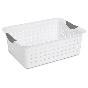 6-Count Sterilite Ultra Storage Baskets (13.75