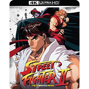 Street Fighter II The Animated Movie (4K UHD) $20.95