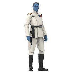 6" Disney Star Wars: Ahsoka Black Series Grand Admiral Thrawn Action Figure $10.55 or Less 