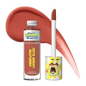 0.22-Ounce Wet n Wild SpongeBob Squarepants Underwater Wonder Liquid Blush $3.99 w/S&S + Free Shipping w/ Prime or on $35+