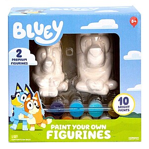 2-Count Bluey & Bingo Paint-Your-Own Figurines Craft Kit $10.19 + Free Store Pickup at Target or Free Shipping on $35+