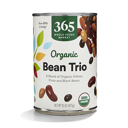 15-Oz 365 by Whole Foods Market Organic Bean Trio (Kidney, Pinto, & Black Beans) $0.87 + Free Shipping w/ Prime or on $35+