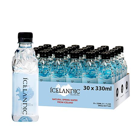 30-Count 11.16-Oz Icelandic Glacial Natural Spring Alkaline Water $14.93 w/S&S + Free Shipping w/ Prime or on $35+
