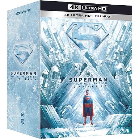 5-Movie Superman Film Collection: I, II, II Donner Cut, III, IV (4K Ultra HD + Blu-ray + Digital) $54.99 + Free Shipping