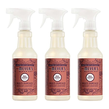 3-Pack 16-Ounce Mrs. Meyer's Clean Day Multi-Surface Everyday Cleaner (Fall Leaves) $9.93 w/ S&S + Free Shipping w/ Prime or on $35+