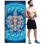 Microfiber Beach Towel Fast Drying, Extra Large Beach Towel Super Lightweight Towel $11.99 at Amazon