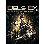 Deus Ex: Mankind Divided - PC - $41.99 (30% off)