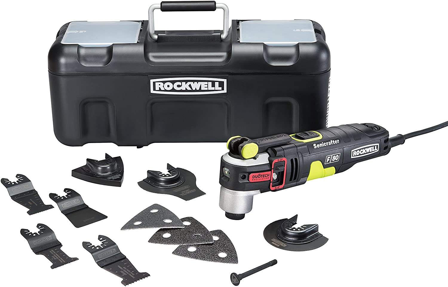 Rockwell RK5151K 4.2 Amp F80 Oscillating Multi-Tool $99.00 @ Amazon w/bag and 10 accessories