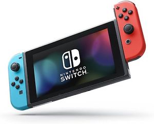 Nintendo Switch Neon Blue Amp Red Bundled W Carrying Case Amp Screen Protector 279 99 Slickdeals Net