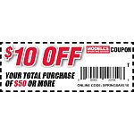 Modell's $10 off $50 coupon