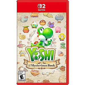 Pre-Order: Yoshi and the Mysterious Book (Switch 2) $59.90 + Free S&H