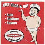 Novelty Gag Gifts - Amazon Add On Items under $5 Dollars (Bacon Themed Bandages, Emergency Underwear, Emergency Googly eyes)