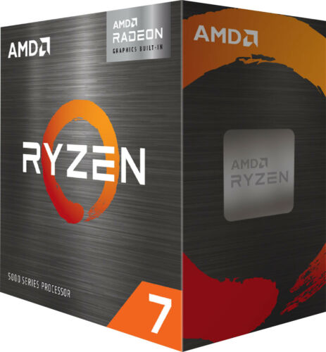 AMD - Ryzen 7 5700G 8-Core - 16-Thread - (4.6 GHz Max Boost) Unlocked Desktop Processor $309.99