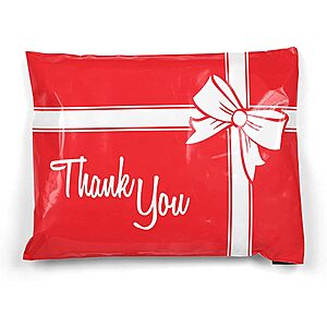 Poly Mailers Shipping Bags 10"x13" 100 Count "Thank You" Shipping Mailers Envelope Mailers $  5.99