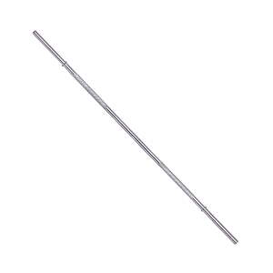 Signature Fitness 1" Barbell, Straight Alloy Steel Weightlifting Bar, Silver Finish, 5/6/7 FT Options $8/$9/$10 @ Walmart