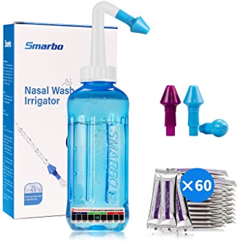 Waterpulse Neti Pot Nasal Wash Bottle Sinus Rinse Bottle 6 25