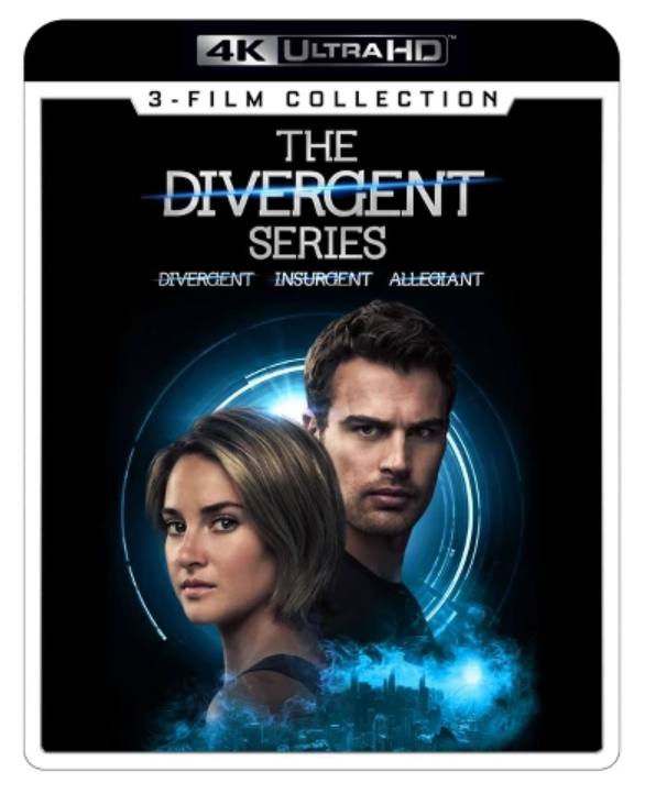 4K/UHD Bluray Film Collections (Divergent, Expendables, John Wick, Now You See Me, Red) $15 or less B&M only at Target