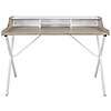 Modway Bin Contemporary Modern Writing Desk w/ Storage Cubbies, 23.5&amp;quot;L x 47&amp;quot;W x 35&amp;quot;H (Oak Color) $44.33 w/ FS