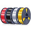 4-Pack 1KG SUNLU Silk PLA 1.75mm 3D Printer Filament (Various Bundles) $40.79 w/ Prime