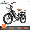 20&amp;quot; Kickwey Electric Bike: 1500w Peak, 48v 20Ah (up to 32mph / 50 miles) $392 + free /sh