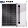 ECO-WORTHY 100W 18V Monocrystalline Solar Panel $31.99 + free s/h