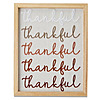 8&amp;quot; x 10&amp;quot; &amp;quot;Thankful&amp;quot; Embroidered Framed Wall Decor $0.80 w/ W+ Shipping
