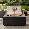 Mainstays 42&amp;quot; Rectangle Black Finish Modern Steel Fire Pit $208 + free s/h