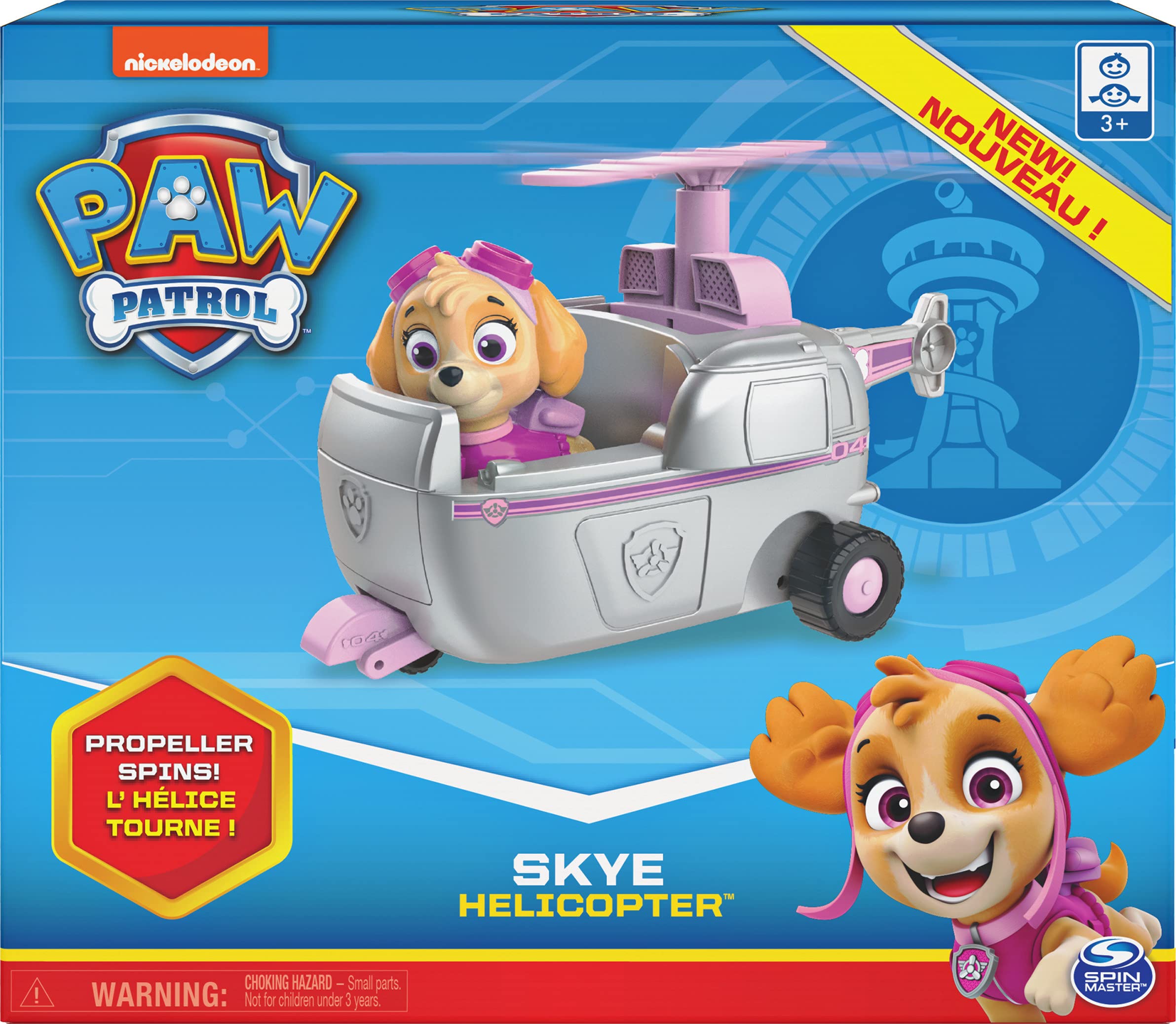 [$3.99 was $10.49] Paw Patrol Vehicle w/ Collectible Figure: Helicopter or Fire Engine $4
