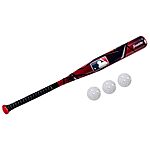Franklin Sports Kids Plastic Baseball Bat + Balls Set $8.49 w/ Prime shipping