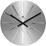 Infinity Instruments 14&quot; Ultra Modern Wall Clock $15.99 @ Staples w/ FS to Store or to Home for Rewards Members