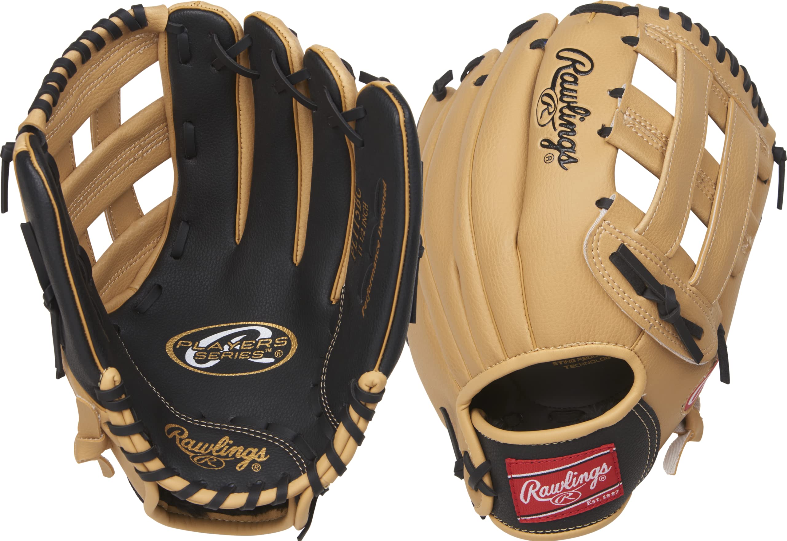 11.5" Rawlings Players Series TBall & Youth Baseball Glove (Left Hand