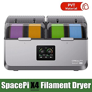 Creality SpacePi X4 4-Spool 3D Printer Filament Dryer Box (PVT Material) 9 + Free S/H