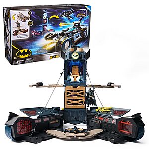 DC Comics Batman 2-in-1 Ultimate Transforming Electronic Batmobile Playset $17.99 w/ Prime