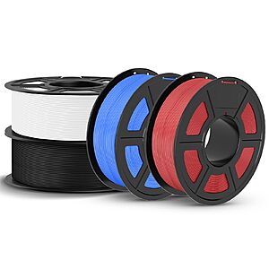 4-Pack 1.1KG 1.75mm 3D Printer PLA Filament Bundles (Various) from  + Free Shipping