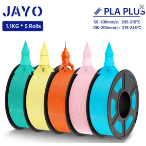 5-Pack 1.1kg JAYO PLA+ 1.75mm 3D Printer FDM Filament Rolls (Various Colors) .50 or less + Free Shipping