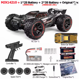 MJX Hyper Go 14210 V3.0 1/14 Brushless 4WD RTR RC Car w/ 3 Batteries $104 or w/ 2 Batteries $95 w/ free s/h