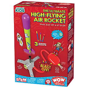 Thames & Kosmos Wow in The World Ultimate HIGH-Flying AIR Rocket $10.99 w/ Prime or W+