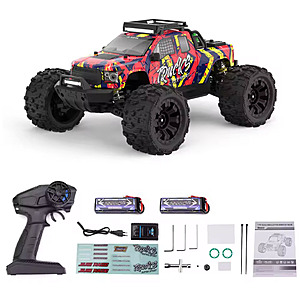 JIUSI PT14R 1/14 4WD Brushless Motor 2.4G Remote Control 35C Off-road RC Truck $90.75 + Free Shipping