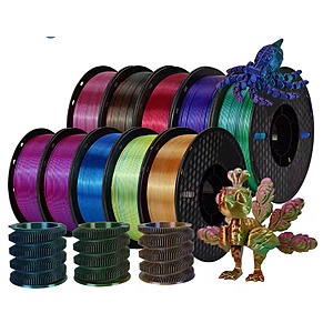 10Kg (10x1kg) KINGROON Tri-Color Silk PLA Filament (Various) $83.95 + Free Shipping